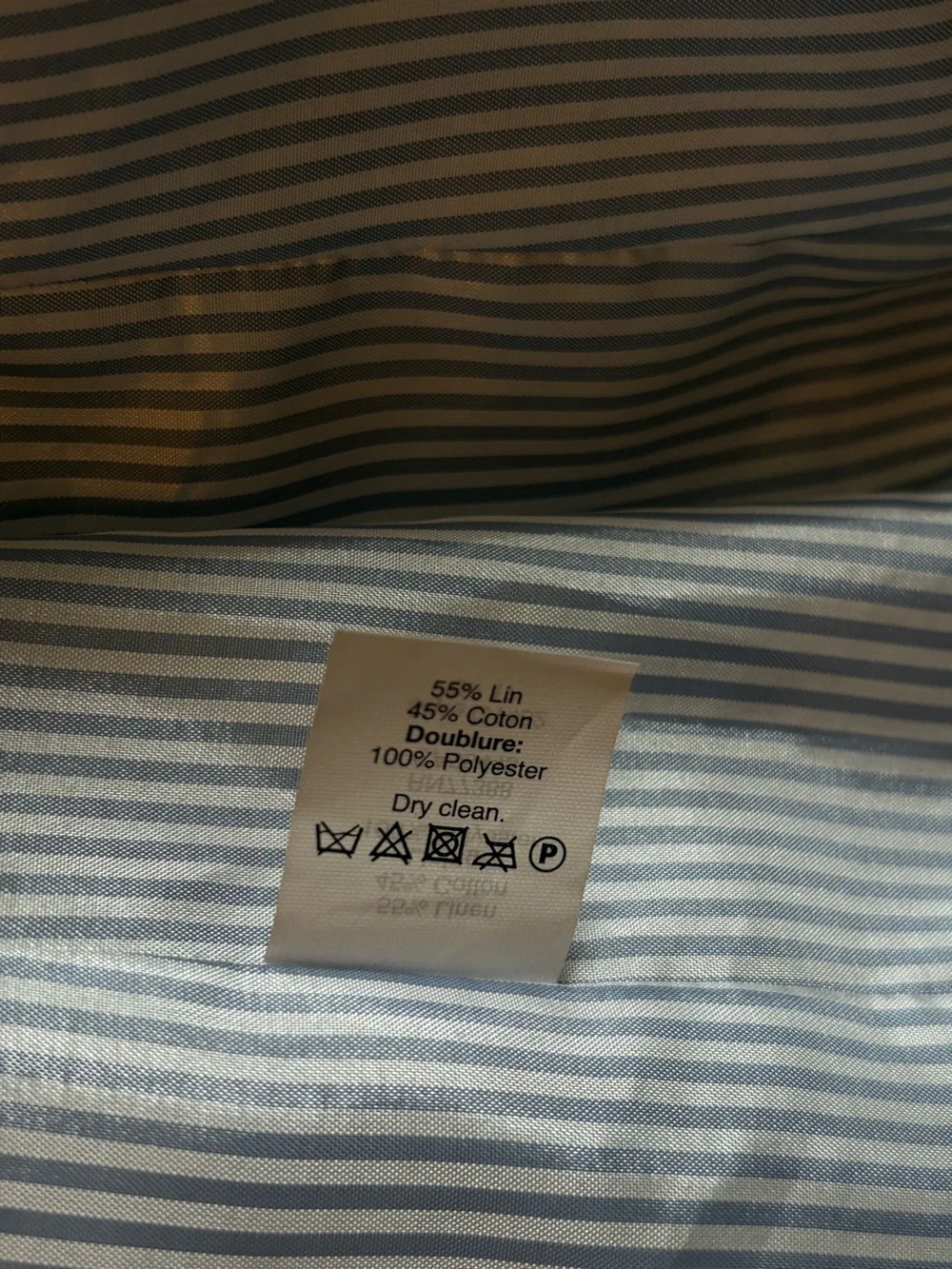 J.Crew Blue Gingham Blazer – Size 4 - Picture 7 of 7